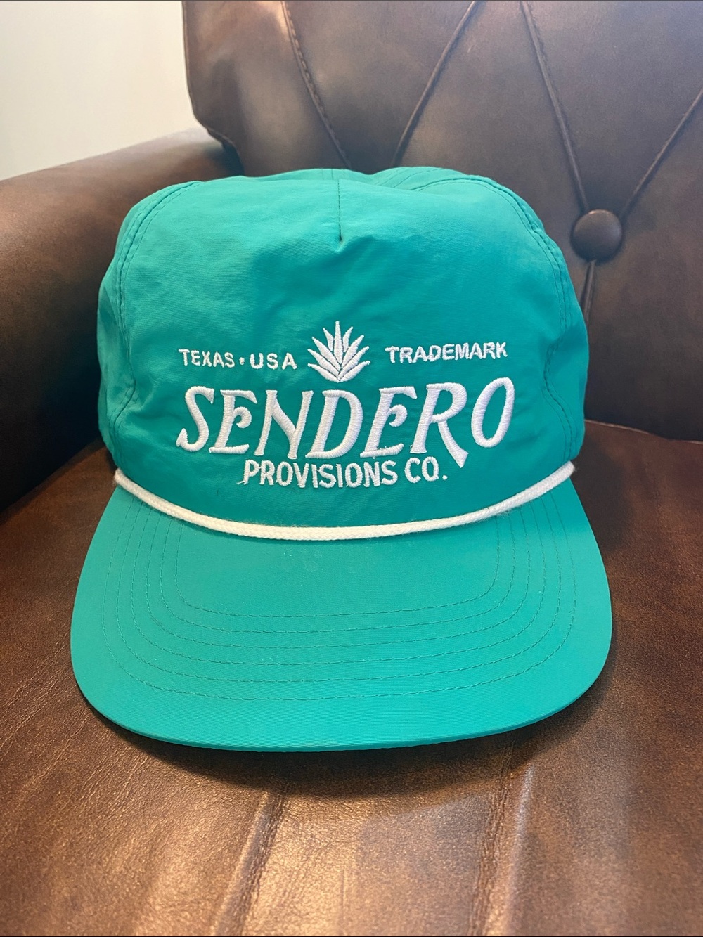 Sendero Provisions Co. Rope Snapback Hat Unstructured Beach Lake Party Cap 🏝️